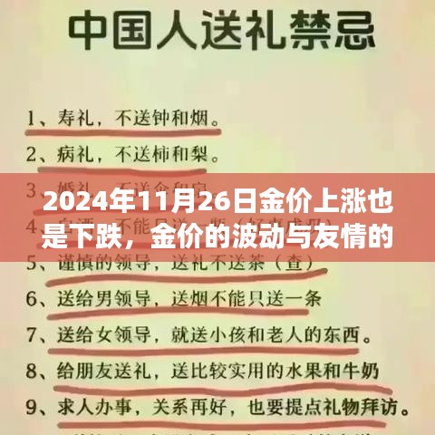 金价的波动与友情的闪耀，一个温馨的日常故事在黄金市场的风云变幻中展开