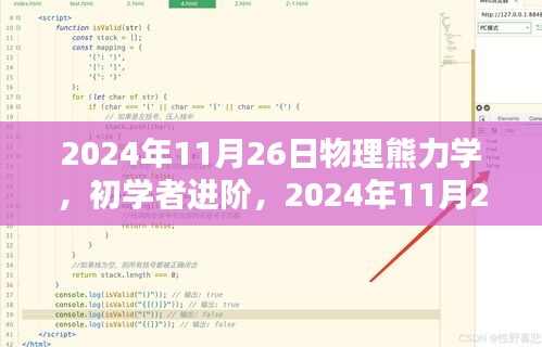 物理熊力学实践步骤指南，初学者进阶指南（2024年11月26日版）