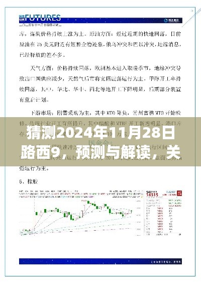 关于2024年11月28日路西9的多元视角分析与预测解读