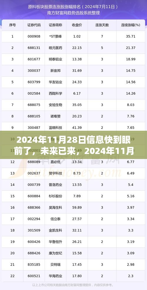 未来已至，全面评测2024年11月28日信息终端