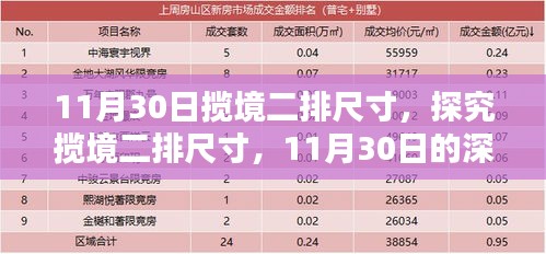 揽境二排尺寸深度解析与观点碰撞，11月30日的探究之旅