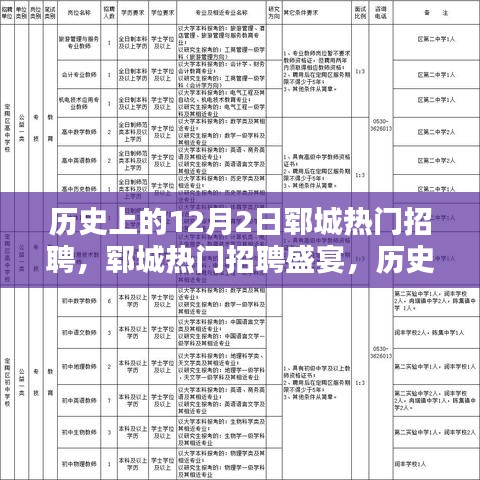 历史上的12月2日郓城招聘盛宴，精彩瞬间回顾