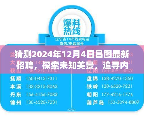 昌图最新招聘启程，探索未知美景，追寻内心宁静的自然之旅（2024年12月4日）