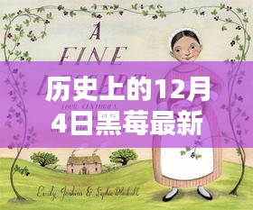 揭秘历史巷弄中的黑莓秘境，12月4日最新动态探索与特色小店盘点