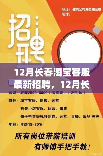 12月长春淘宝客服最新招聘全面介绍与评测