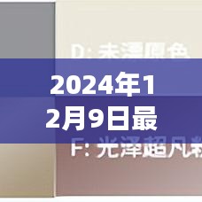 2024年12月9日最新全国信息解析，三大要点概览