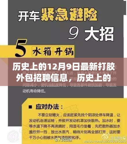 探寻最新打胶外包招聘信息演变之路，历史上的十二月九日回顾与前瞻