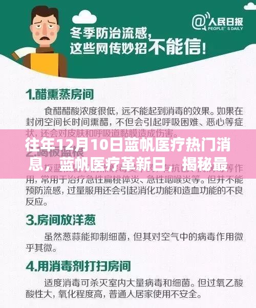 蓝帆医疗革新日揭秘，高科技医疗产品重塑生活的力量