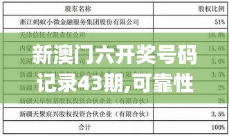 新澳门六开奖号码记录43期,可靠性操作方案_钱包版7.136