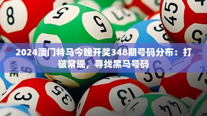 2024澳门特马今晚开奖348期号码分布：打破常规，寻找黑马号码