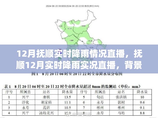 抚顺12月降雨实况直播，背景、进展与影响全面解析