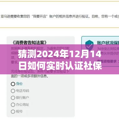 未来已来，预测2024年社保信息实时认证流程革新与实时认证操作指南