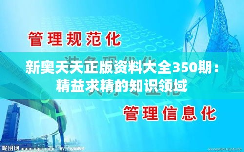 新奥天天正版资料大全350期：精益求精的知识领域