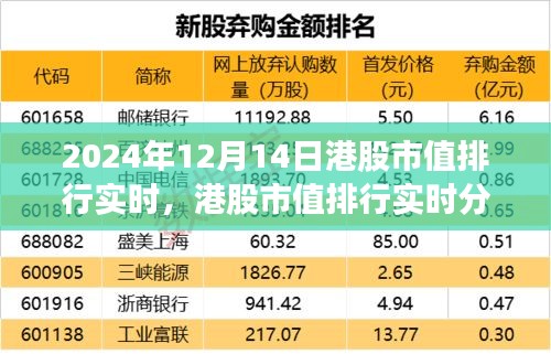 2024年12月14日港股市值排行实时分析与深度解读