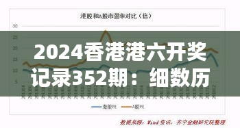 2024香港港六开奖记录352期：细数历史性时刻与未来趋势预测