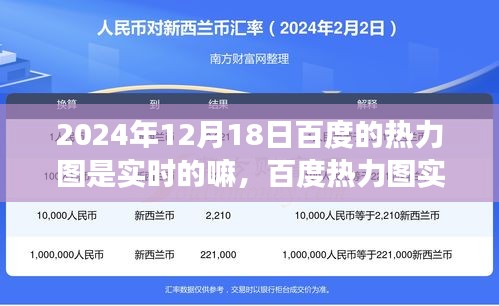 关于百度热力图实时性的探讨，以观察点2024年12月18日为例分析