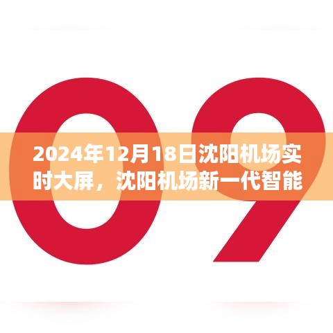 沈阳机场智能大屏体验，触摸未来无缝旅行新纪元，实时大屏展示2024年12月18日盛况