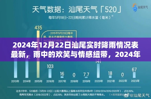 2024年12月22日汕尾降雨实况与温馨日常，雨中欢笑与情感纽带