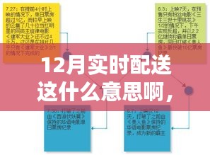 揭秘十二月实时配送，概念、运作及其影响