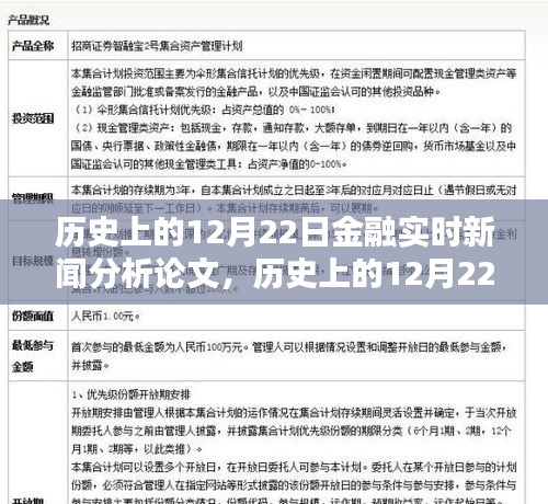 关于历史上的十二月二十二日金融实时新闻的深度分析论文