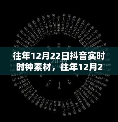 往年12月22日抖音实时时钟素材详解与评测指南