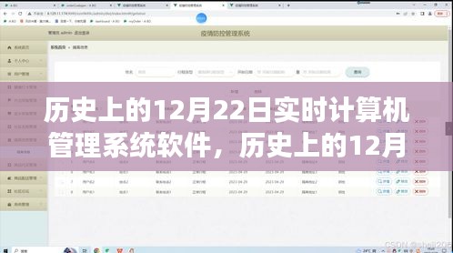 历史上的12月22日，计算机软件的奇妙之旅与虚拟世界的自然探索