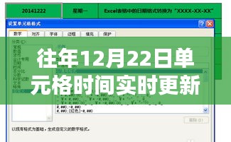 往年12月22日单元格时间实时更新解析，奥秘与应用探索