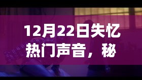 秘境探秘，失忆热门声音背后的美食宝藏之旅