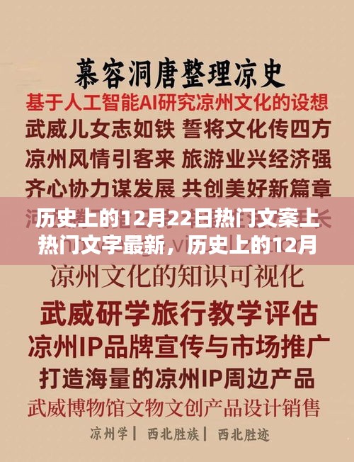 历史上的12月22日，热门文案背后的文字魅力深度探讨