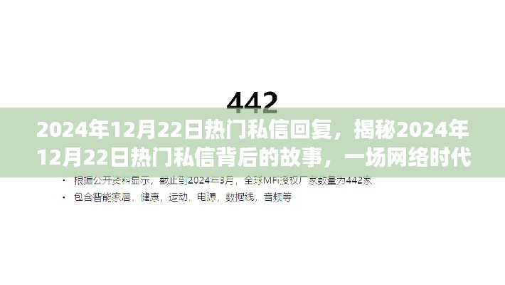 揭秘网络风云，2024年12月22日热门私信背后的故事与风云际会