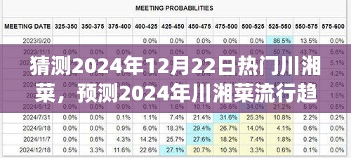 2024年川湘菜流行趋势展望，热门菜品猜测与未来展望