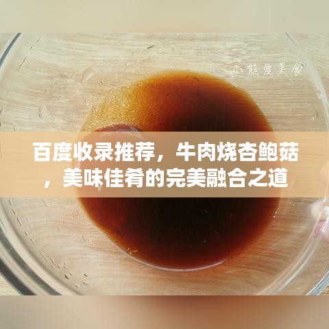 百度收录推荐，牛肉烧杏鲍菇，美味佳肴的完美融合之道