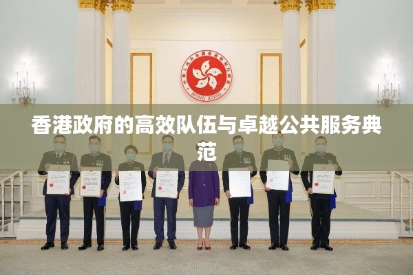 香港政府的高效队伍与卓越公共服务典范