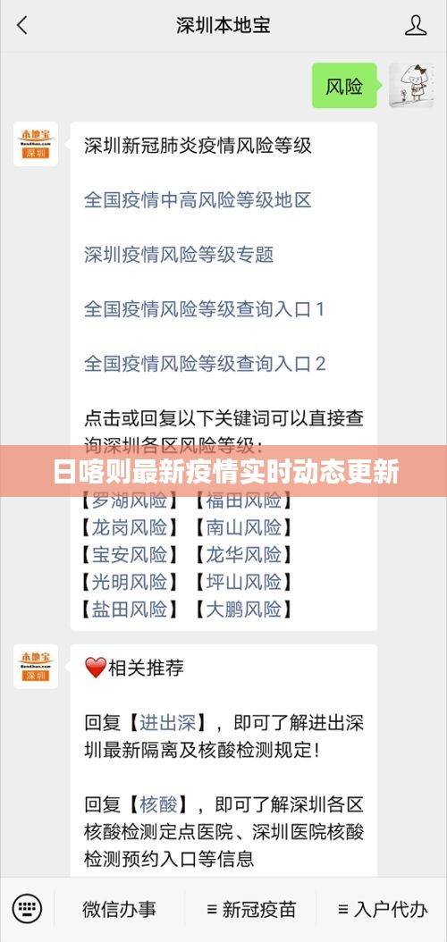 日喀则最新疫情实时动态更新